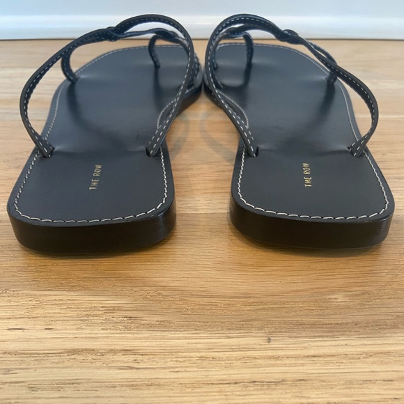 The Row Link Leather Sandals black size 38 brand new - Picture 3 of 4